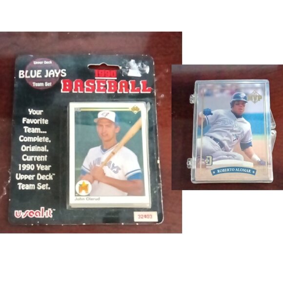 1990 Upper Deck Blue Jays 28 Cards Set + 1992 Donruss Blue Jays MVP 6 Cards Set - Picture 1 of 8